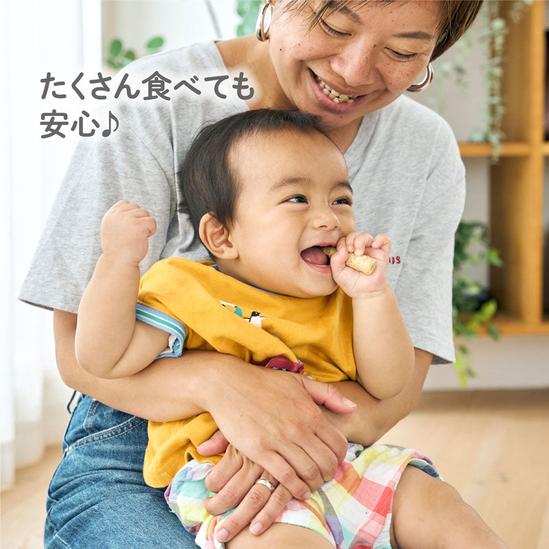 2025.9.30 Edison Mama Vegetable Rice Cracker/Edison Mama无添加宝宝蔬菜米条(可加水做米粥) 7mon+ 20g