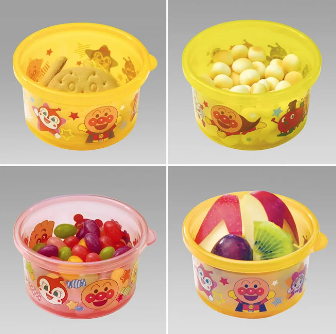 Anpanman Snack Storage Boxes Combo面包超人可组合零食分装盒