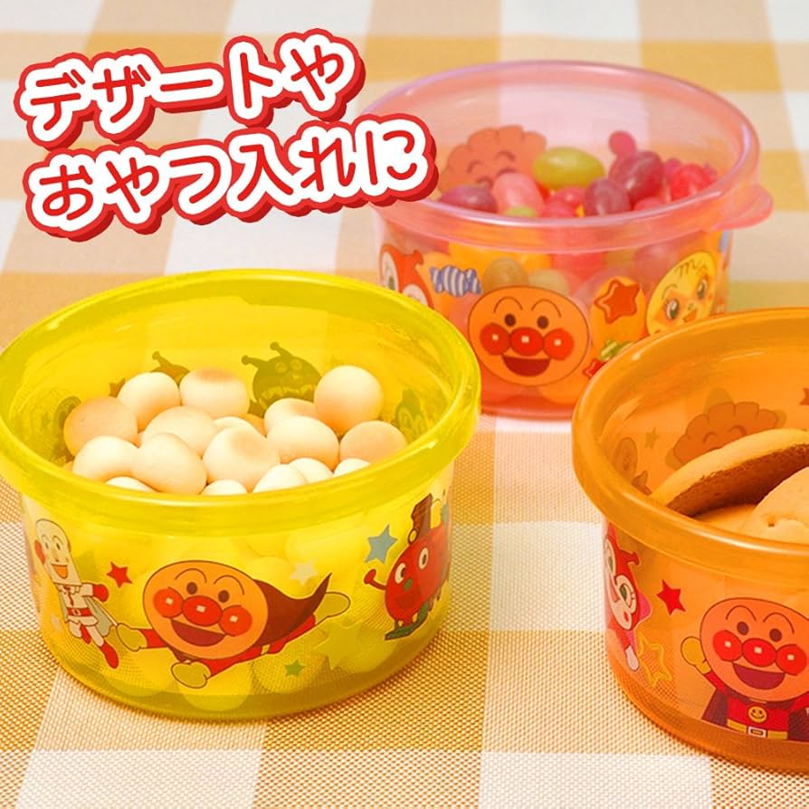Anpanman Snack Storage Boxes Combo面包超人可组合零食分装盒