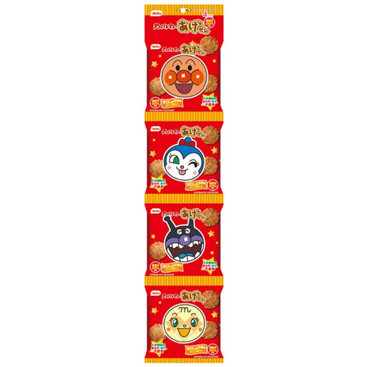 Befco Anpanman Soysauce Flavour Rice Cracker栗山米果面包超人小小酥4连包 15gx4bags