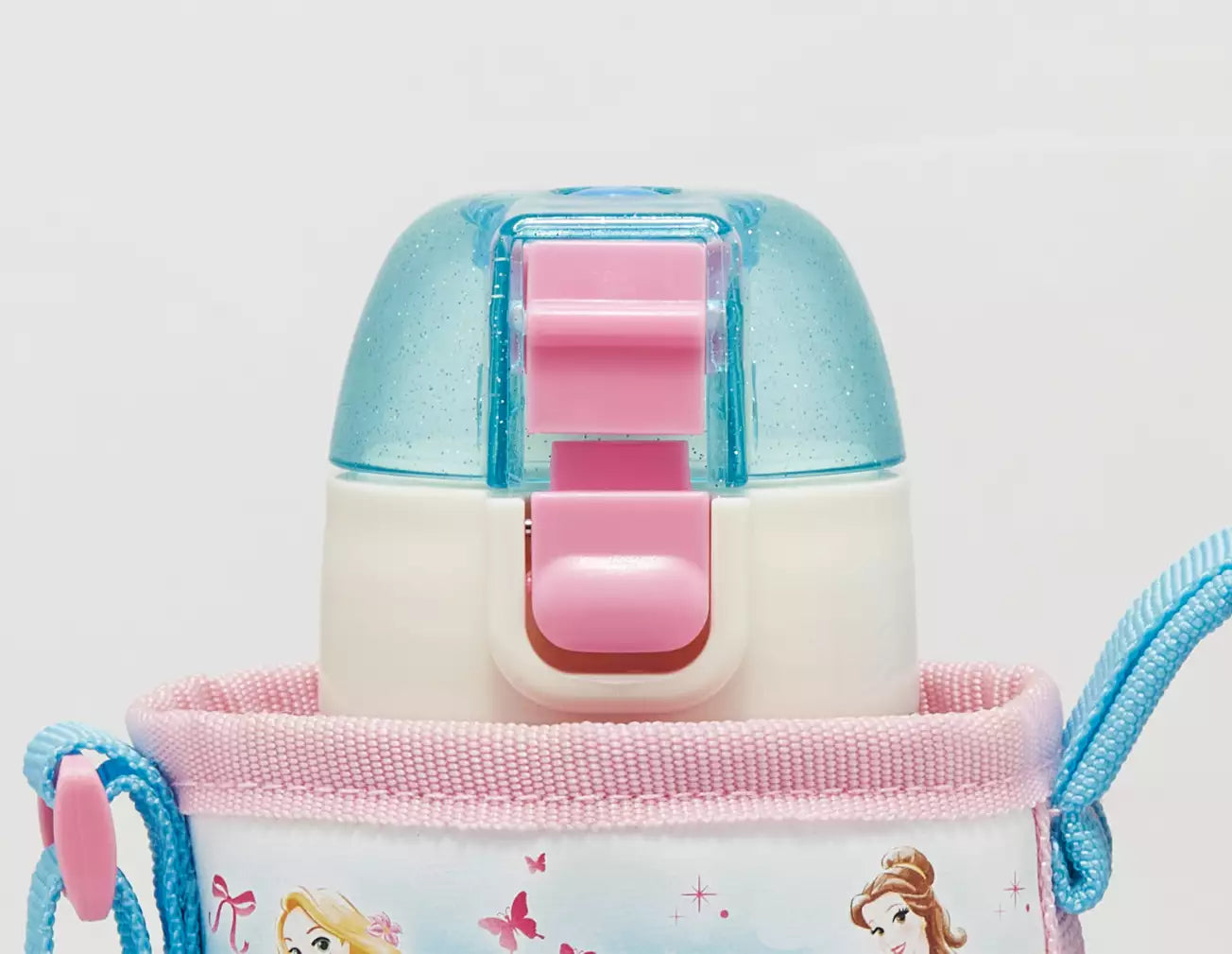 Skater Stainless Steel Water Bottle with Cover-PRINCESS/Skater不锈钢直饮保温水壶-迪士尼公主 400ml