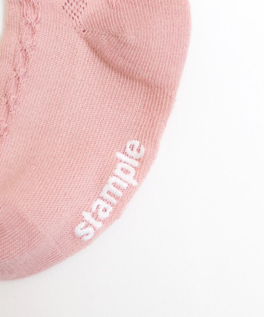 Stample Cable Frill Baby Crew Socks 3Pairs/Stample编线花纹宝宝袜 3双装 11-13cm 0-1yr