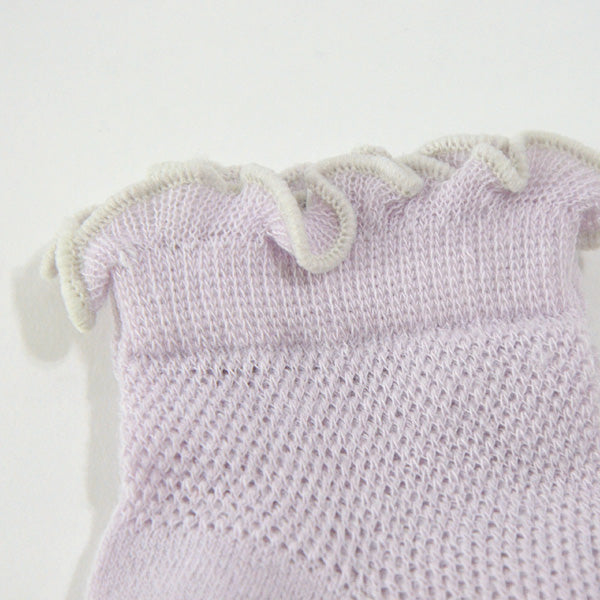 Stample Girly Mesh Short Socks 3Pairs/Stample花漾蕾丝短袜 3双装 13-21cm 1-9yrs