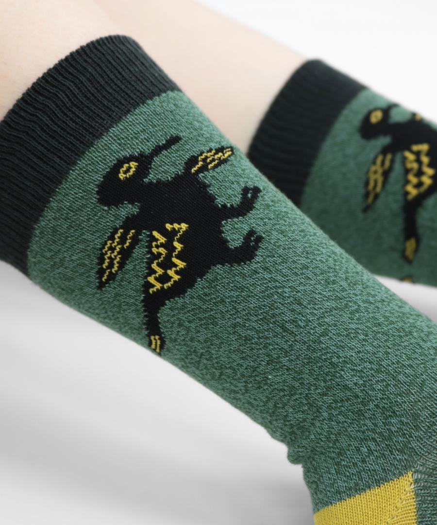Stample Hachiawase Animal Crew Socks 3Pairs/Stample小动物伙伴儿童长袜 3双装 16-21cm 4-9yrs