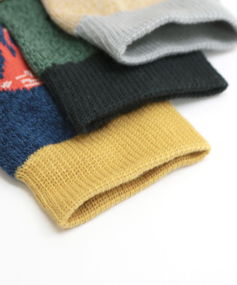 Stample Hachiawase Animal Crew Socks 3Pairs/Stample小动物伙伴儿童长袜 3双装 16-21cm 4-9yrs