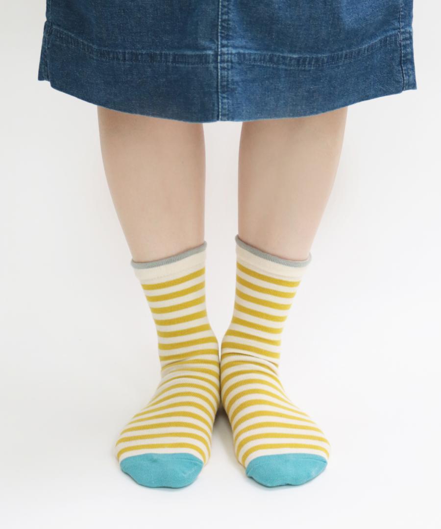 Stample Sunny Border Short Socks ColorA/Stample晴空万里儿童短袜 A款色 13-21cm 1-9yrs