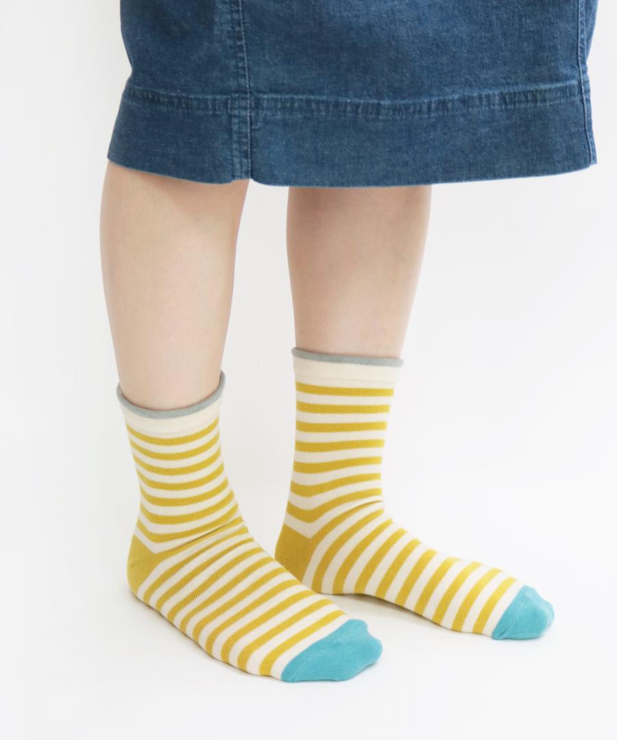 Stample Sunny Border Short Socks ColorA/Stample晴空万里儿童短袜 A款色 13-21cm 1-9yrs