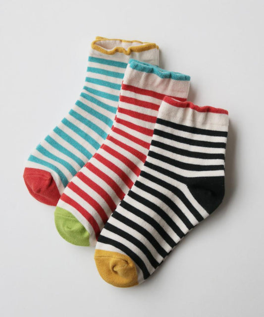 Stample Sunny Border Short Socks ColorB/Stample晴空万里儿童短袜 B款色 13-21cm 1-9yrs
