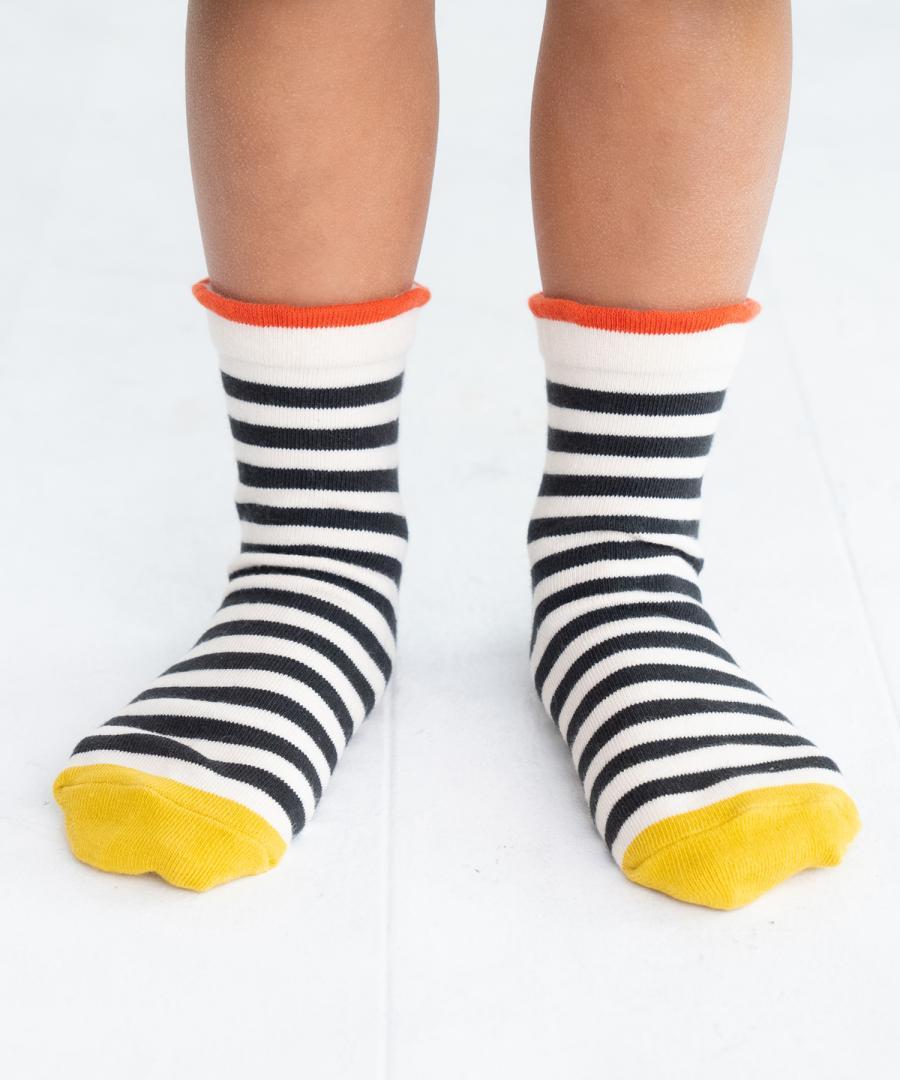 Stample Sunny Border Short Socks ColorB/Stample晴空万里儿童短袜 B款色 13-21cm 1-9yrs