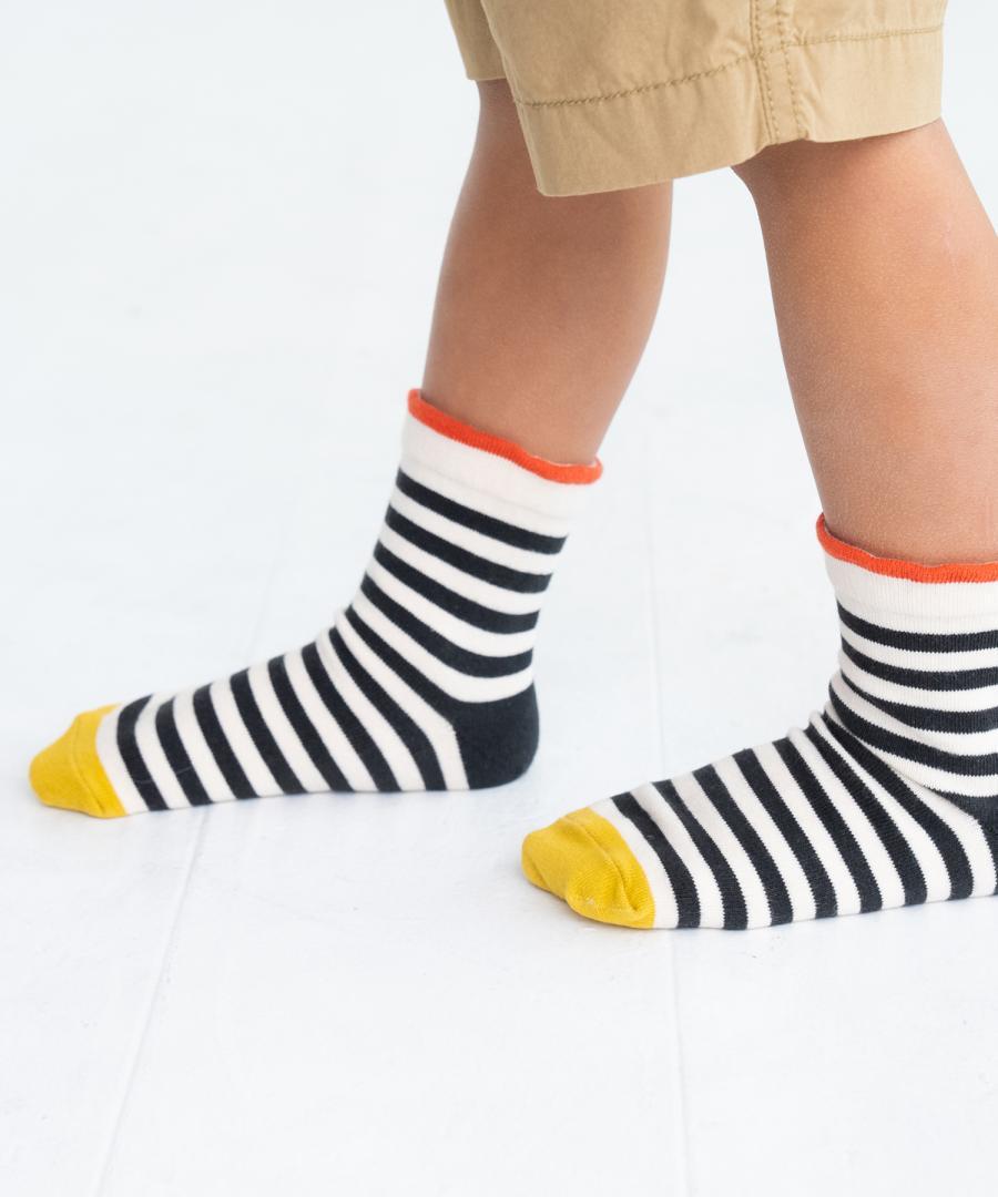 Stample Sunny Border Short Socks ColorB/Stample晴空万里儿童短袜 B款色 13-21cm 1-9yrs