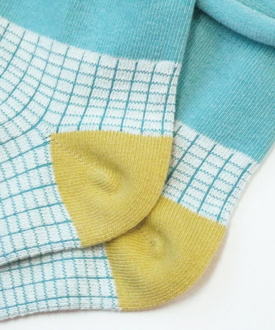 Stample Waffle Style Short Socks 3Pairs/Stample瓦夫格萌萌儿童短袜 3双装 13-21cm 1-9yrs