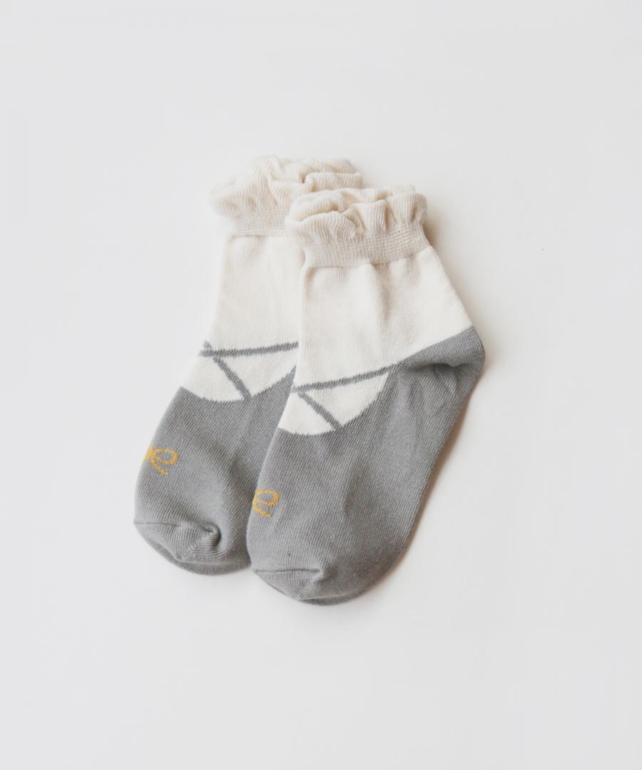 Stample Ballerina Short Socks 3Pairs/Stample芭蕾女孩儿童短袜 3双装 13-21cm 1-9yrs