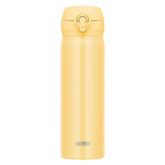 Thermos Stainless Steel Vacuum Insulated Bottle-Cream Yellow膳魔师真空保温杯最新色系列 2700万销量冠军-奶油黄 500ml