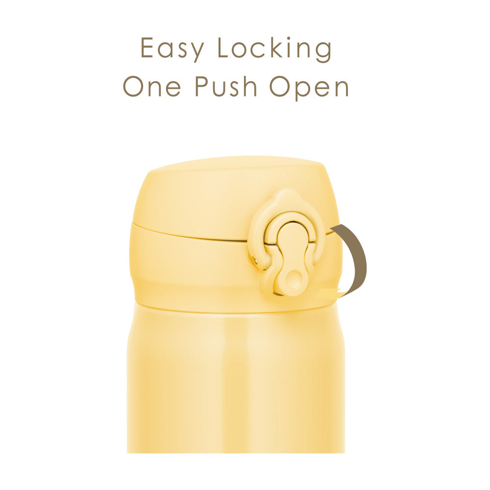 Thermos Stainless Steel Vacuum Insulated Bottle-Cream Yellow膳魔师真空保温杯最新色系列 2700万销量冠军-奶油黄 500ml