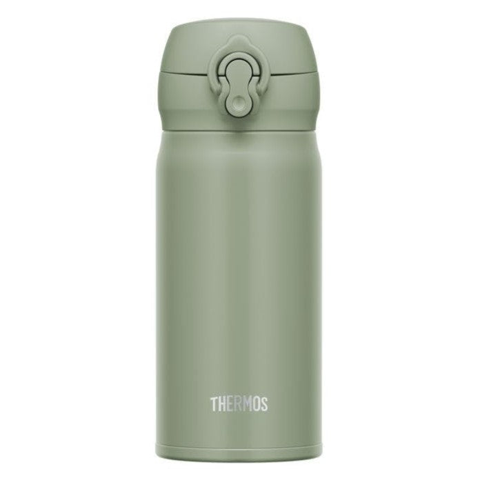 Thermos Stainless Steel Vacuum Insulated Bottle-Smoke Khaki膳魔师真空保温杯最新色系列 2700万销量冠军-霧卡其 350ml