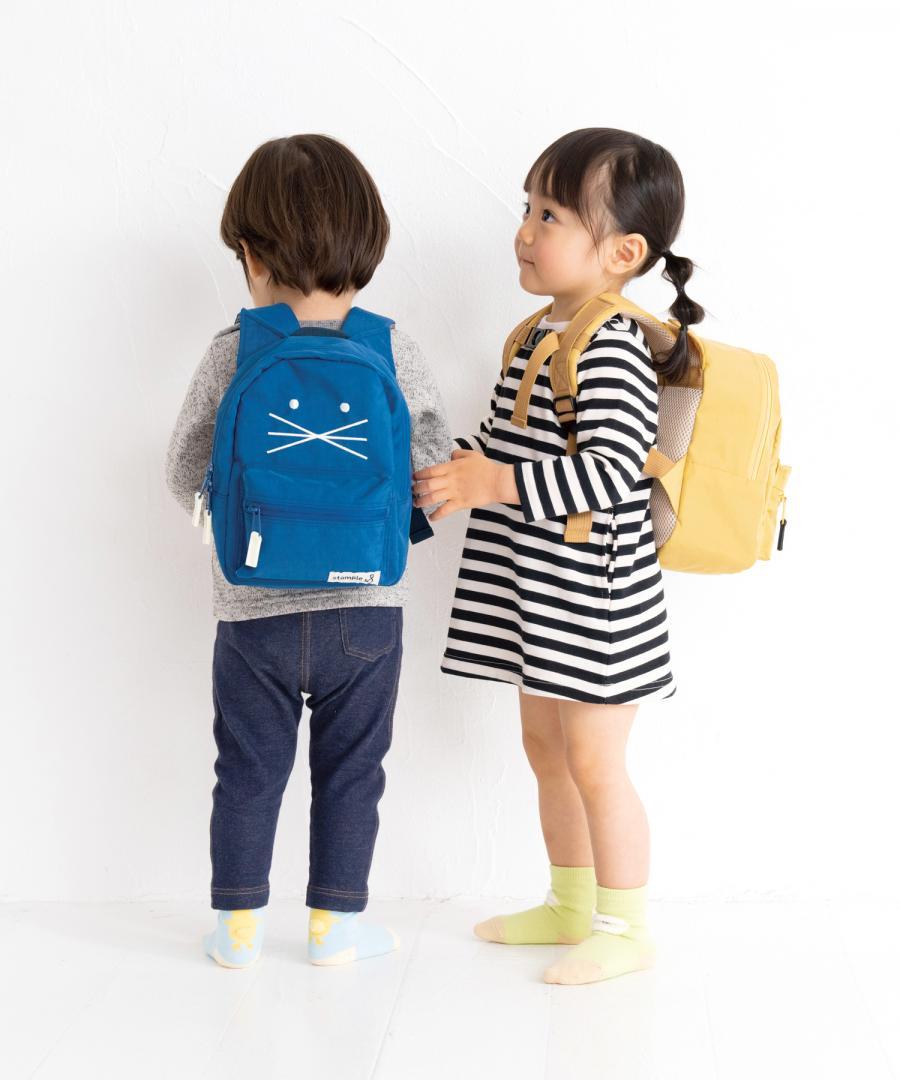 Stample Nylon Water Repellent Cat Baby Backpack-Grey/Stample猫咪防水宝宝小书包 浅灰 1-4yrs