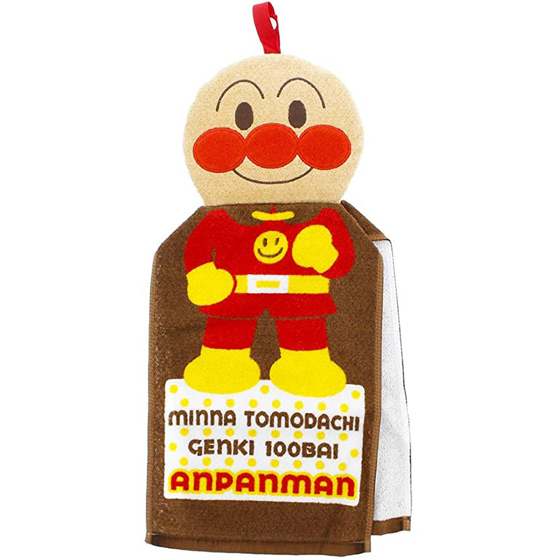 Anpanman Hand Face Towel 超人气!面包超人擦手擦脸巾
