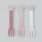 Nishiki Kasei Disney Baby Fork Set-Minnie Pink/迪士尼儿童餐叉套组 莫兰迪米妮粉 3pcs