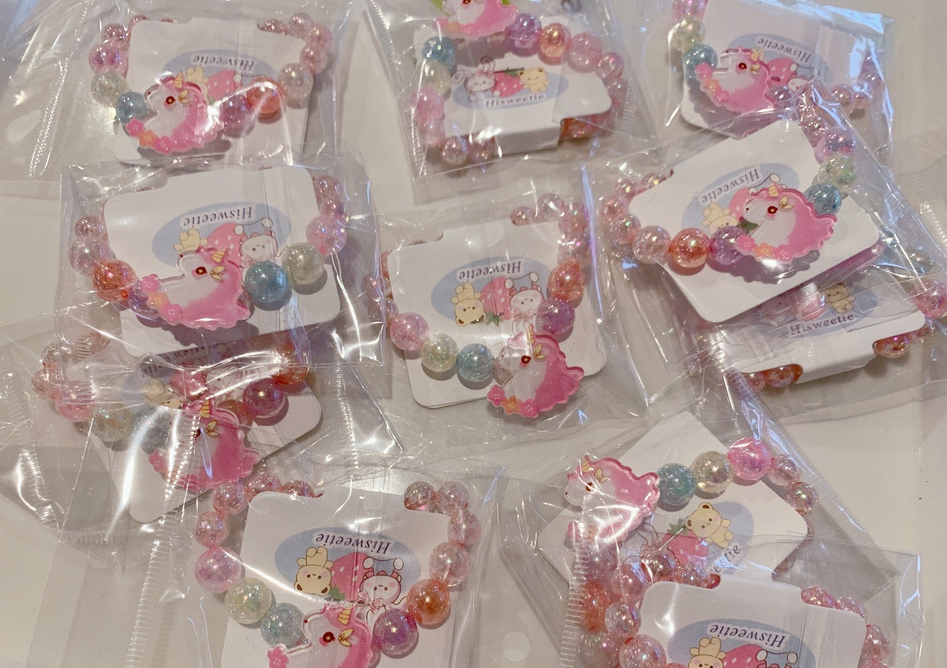 YoBaby Unicorn Kids Bracelet(Free gift if order is over $80)/YoBaby独角兽儿童手链 随机(满$80订单免费小礼物!请见此产品详情页)