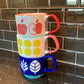 Minoyaki Fika Coffee Mug Set日本美浓烧Fika可叠放艺术家咖啡杯组合