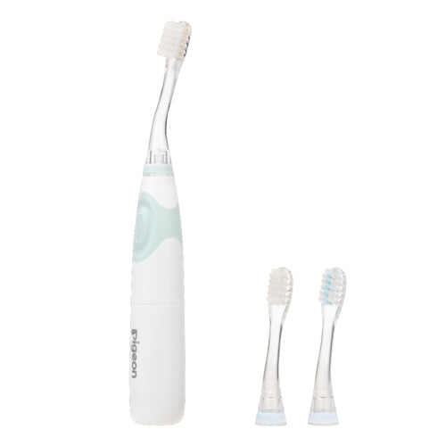 Pigeon Sonic Electric Toothbrush for Baby-Blue 贝亲超声波婴儿电动牙刷 6 months+ 蓝色