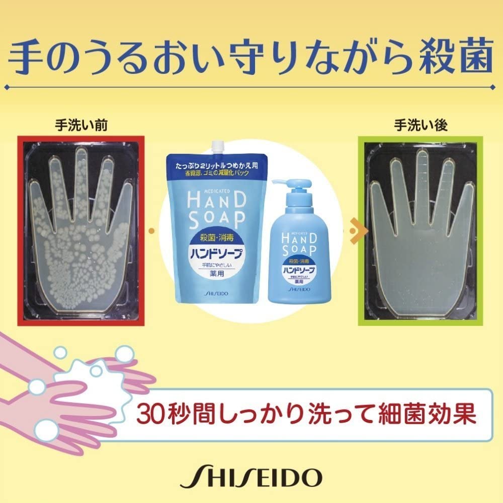 Shiseido Medicated Hand Soap Refill 资生堂除菌保湿洗手液 母婴可用 替换装 230ml