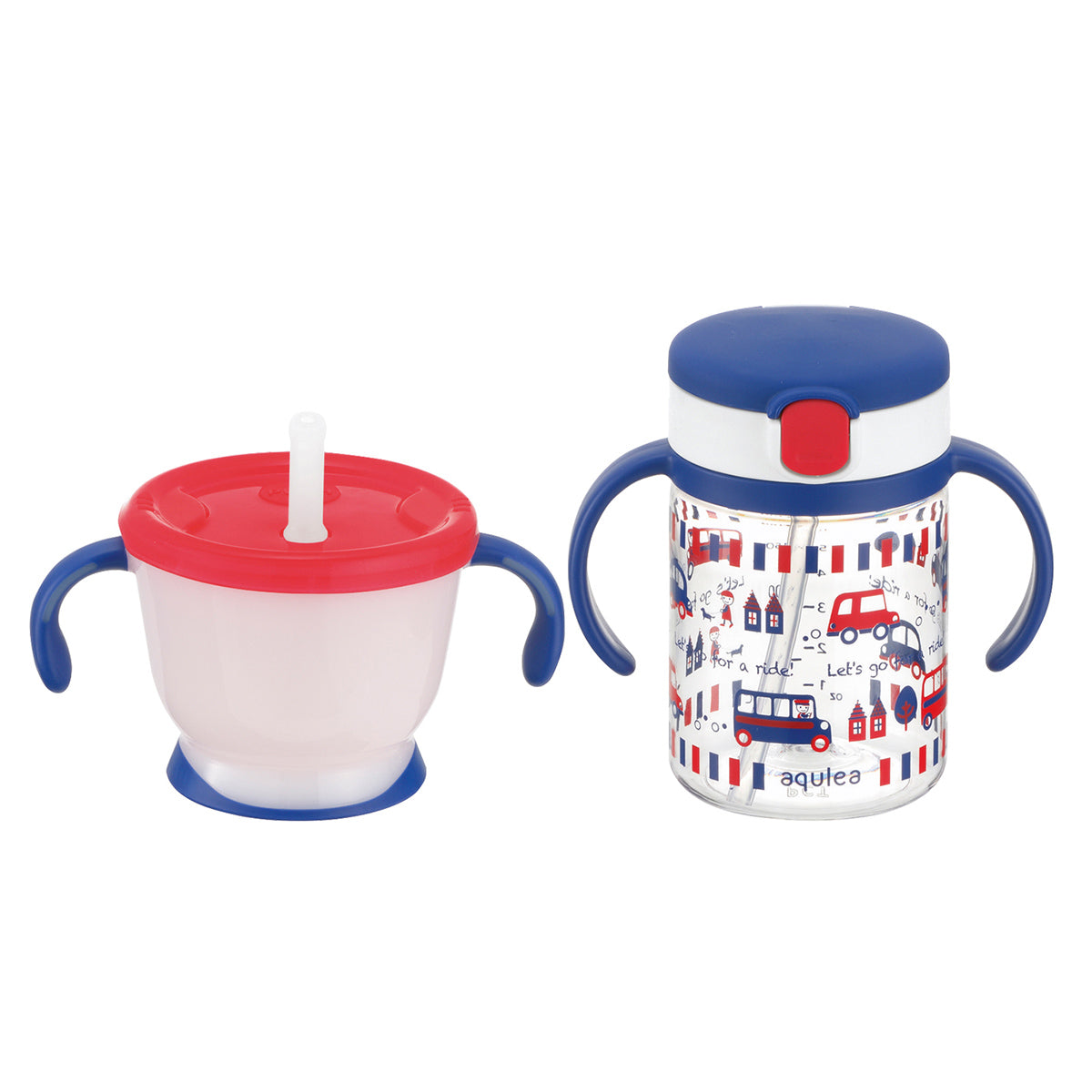 Richell Training Cup Combo/利其尔学饮杯吸管杯套组 6 month+