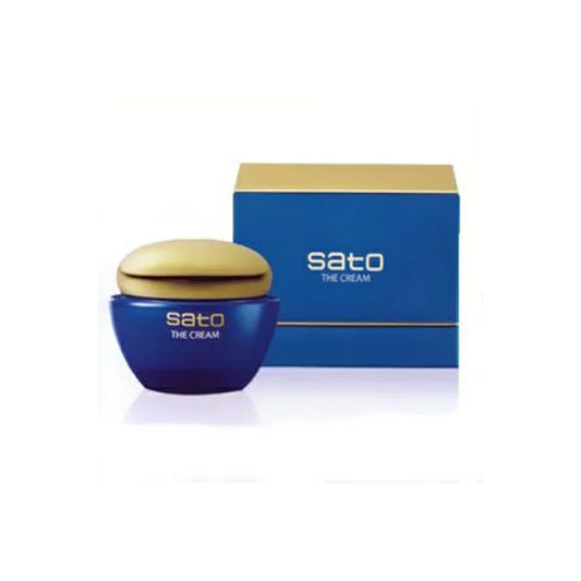 Sato Premium Moisturizing The Cream 佐藤高机能深层滋养面霜 纪念版 50g+2 gifts