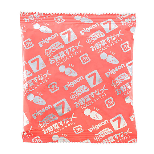 Pigeon Baby Snack 贝亲高钙番茄胡萝卜磨牙米条 7月+ 6gx2袋