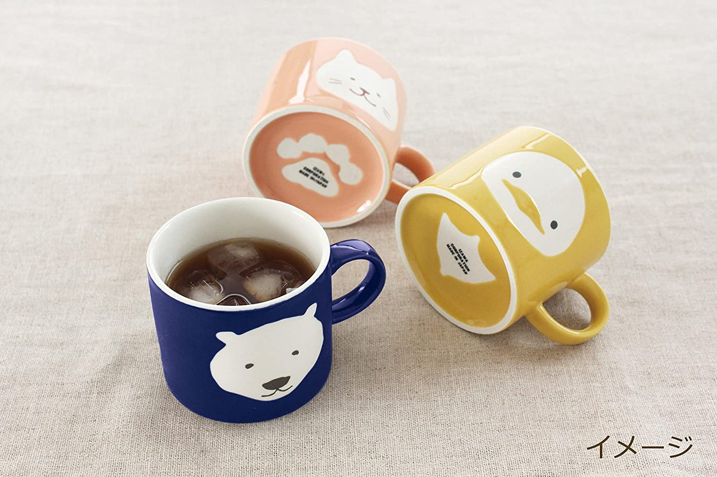 Minoyaki Easy Zoo Mug-Duck日本美浓烧轻松动物园马克杯咖啡杯-鸭鸭