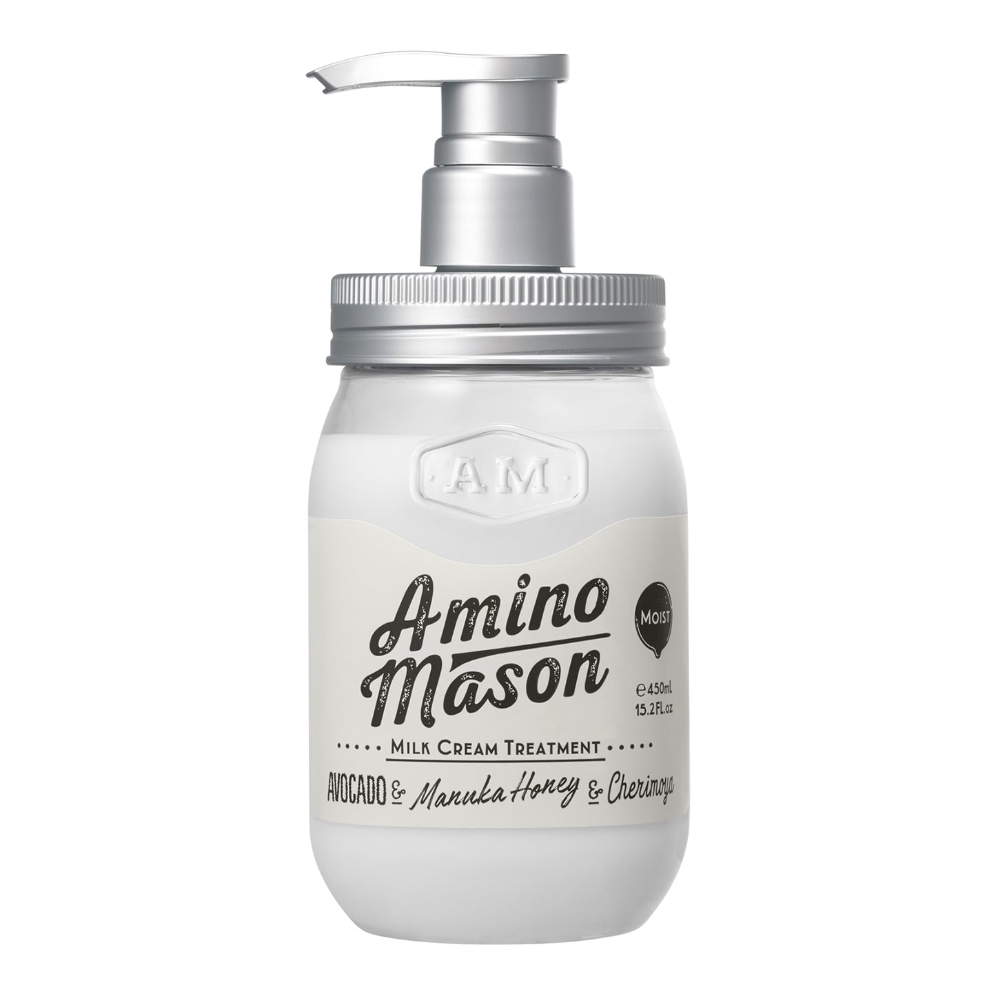 Amino Mason Milk Cream Treatment Conditioner Moist Style/Amino Mason氨基酸护发素 滋润型 450ml