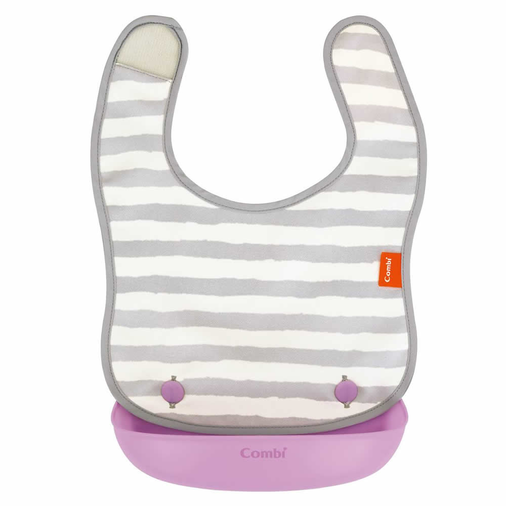 Combi Easy Clean Two-way Baby Bibs/Combi易清洗分件式两用宝宝围兜 5-36month 4款可选