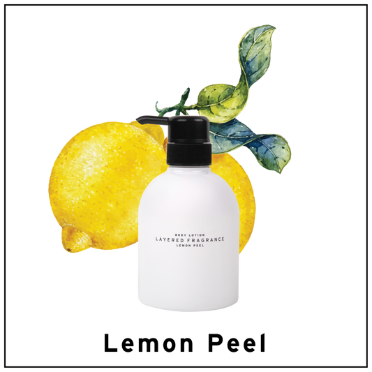 Layered Fragrance Body Lotion-Lemon Peel/蕾野香氛美白身体乳 柠檬丝香 400ml