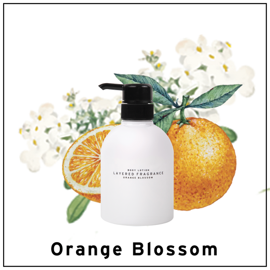 Layered Fragrance Body Lotion-Orange Blossom/蕾野香氛美白身体乳 香橙花 400ml