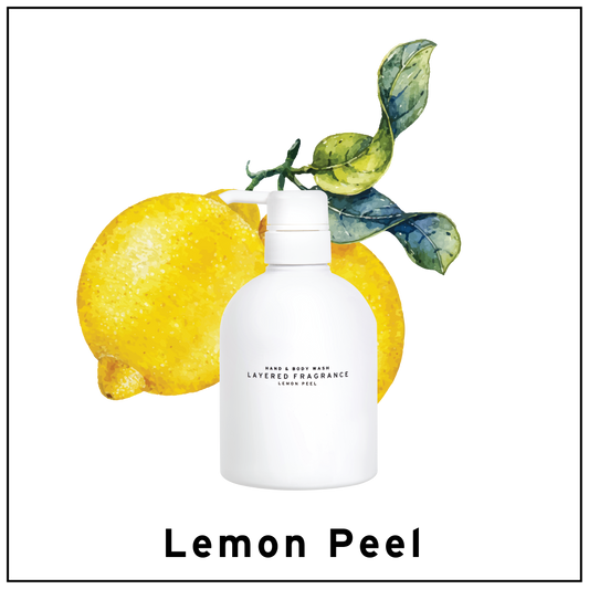 Layered Fragrance Hand and Body Wash-Lemon Peel/蕾野香氛洗手沐浴露 柠檬丝香 500ml