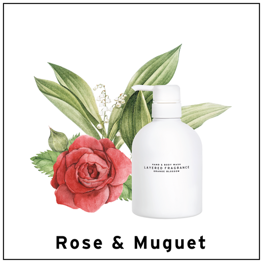 Layered Fragrance Hand and Body Wash-Rose Muguet/蕾野香氛洗手沐浴露 玫瑰铃兰500ml