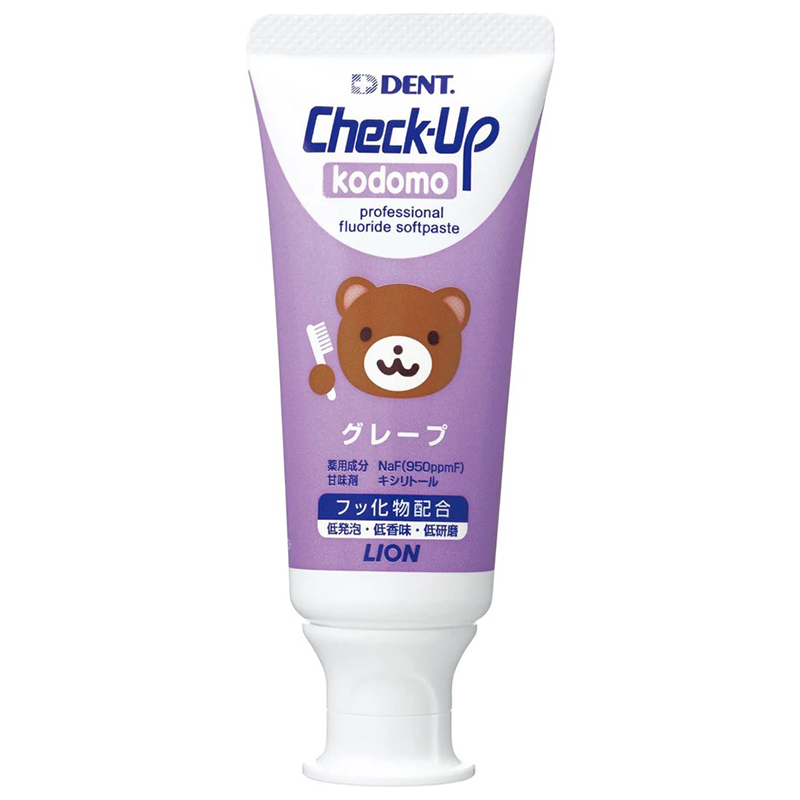 Lion DENT Check-up Kodomo Toothpaste狮王DENT Check-up Kodomo儿童牙膏 6-18 years old 60g 两款可选
