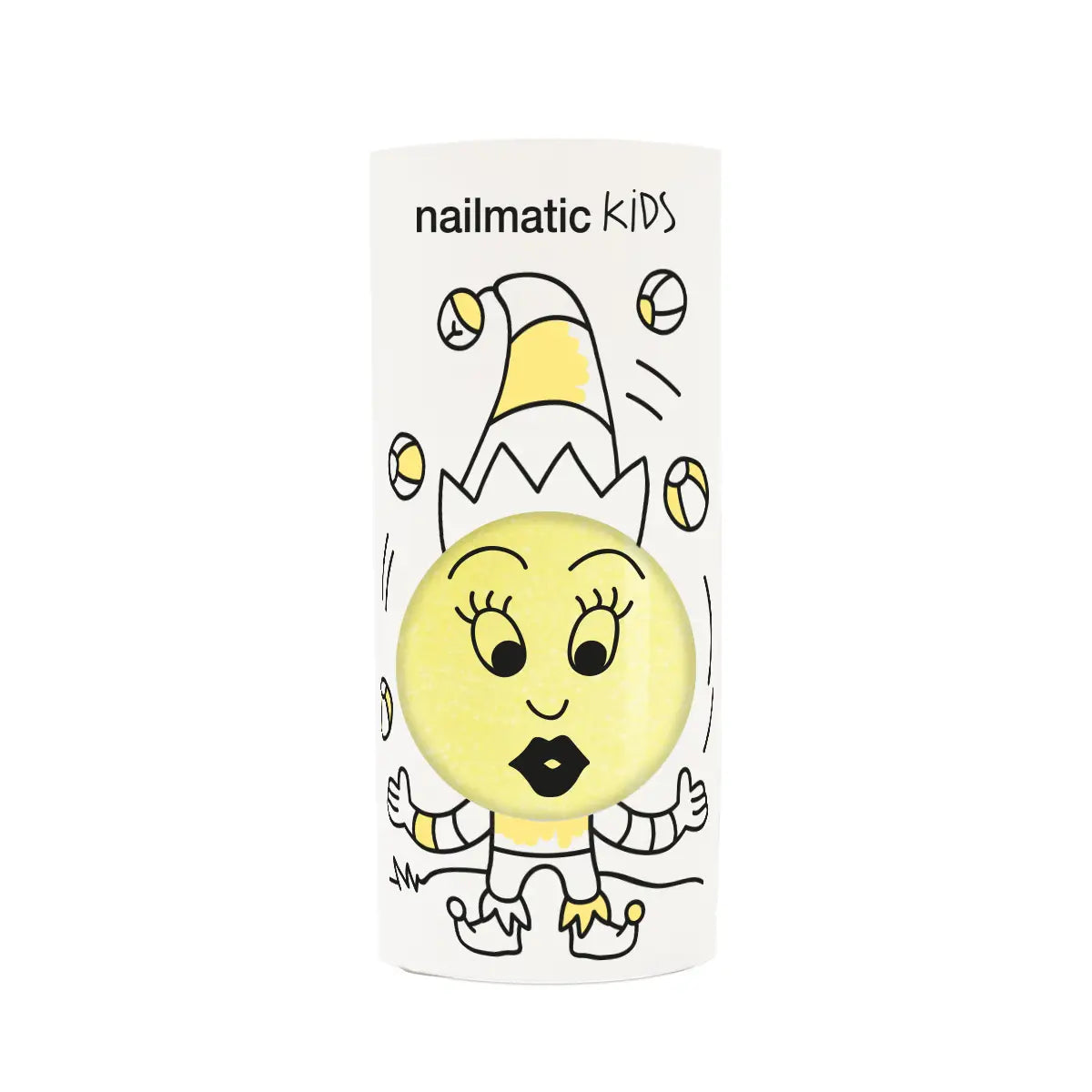 Nailmatic Water-based Kids Nail Polish-LULU Pearly Yellow