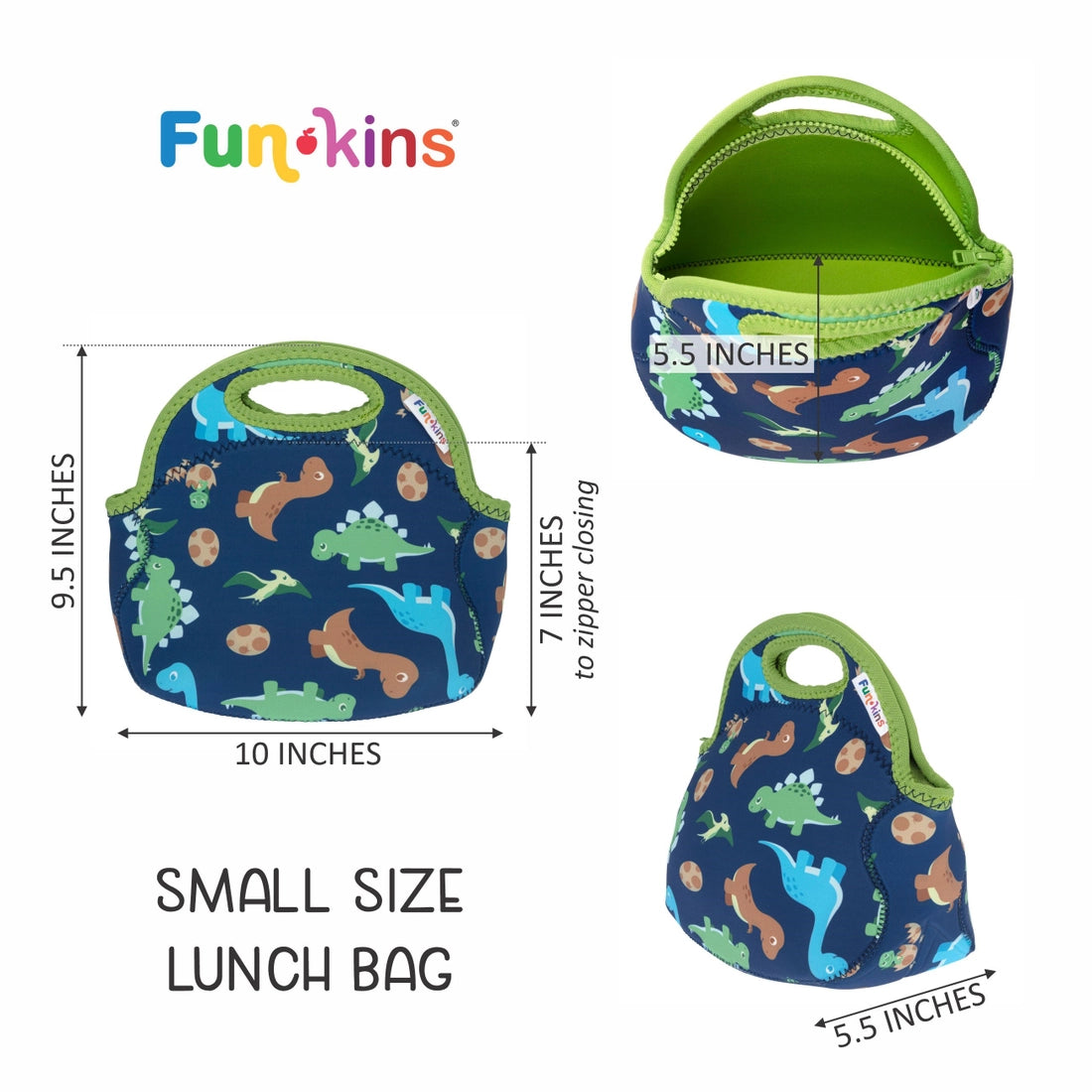 Funkins Lunch Bag 小号 Rockets