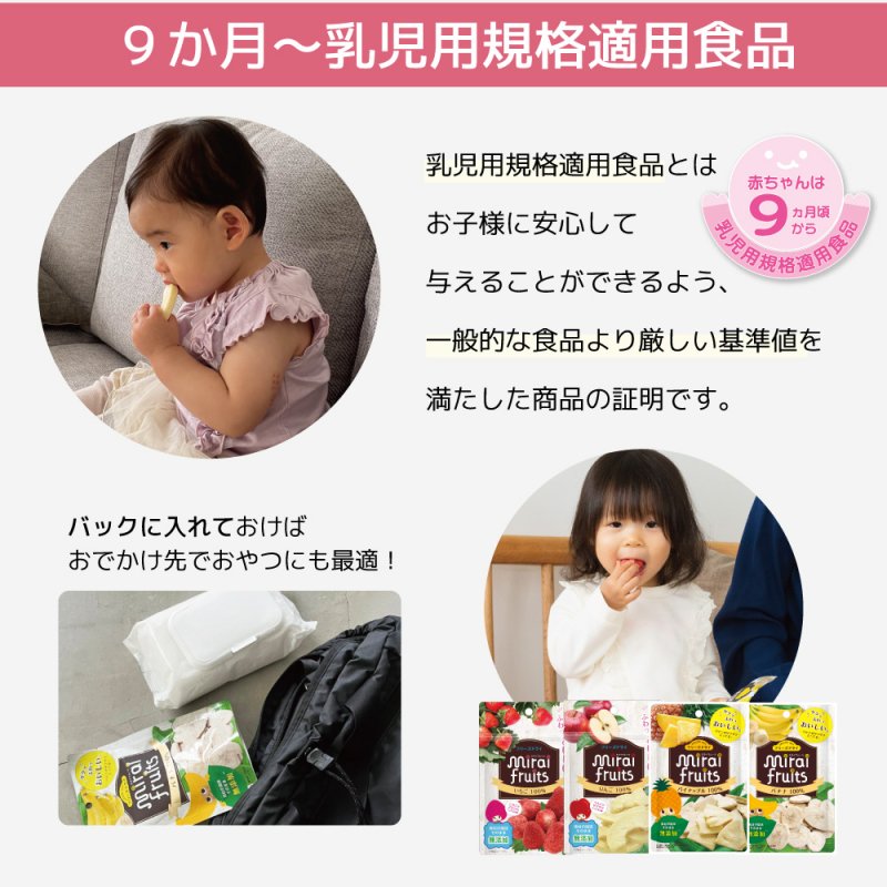 2024.12 Mirai Fruits Freeze Dried Strawberry/Mirai Fruits未来果实100%天然草莓干 9 month+ 10g