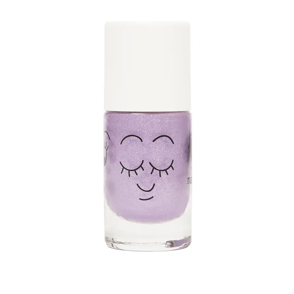 Nailmatic Water-based Kids Nail Polish-PIGLOU Lilac Glitter