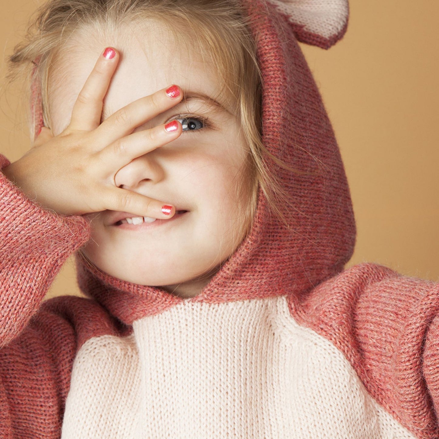 Nailmatic Water-based Kids Nail Polish-SISI Pink Glitter