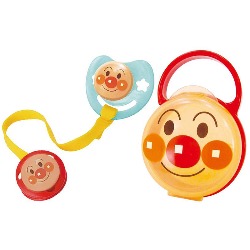 Anpanman Pacifier Set 超人气!宝宝最爱 面包超人安抚奶嘴套盒M 3-24月