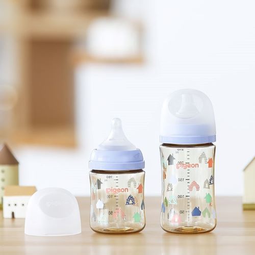 Pigeon Milk Bottle - PPSU 贝亲三代PPSU奶瓶 240ml Little House