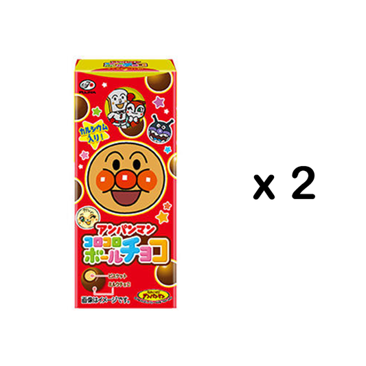 Fujiya Anpanman Chocolate Maltesers Combo不二家面包超人高钙麦丽素2盒 20gx2boxes