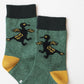 Stample Hachiawase Animal Crew Socks 3Pairs/Stample小动物伙伴儿童长袜 3双装 16-21cm 4-9yrs