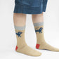 Stample Hachiawase Animal Crew Socks 3Pairs/Stample小动物伙伴儿童长袜 3双装 16-21cm 4-9yrs