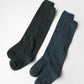 Stample Inner Cotton Knee High Socks Charcoal&Black/Stample经典过膝儿童长筒袜 灰色&黑色 16-18cm 4-6yrs