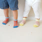 Stample Light Mesh Baby Ankle Socks-Boy Color 3Pairs/Stample网格织纹宝宝脚踝袜 调皮色 3双装 11-13cm 0-1yr