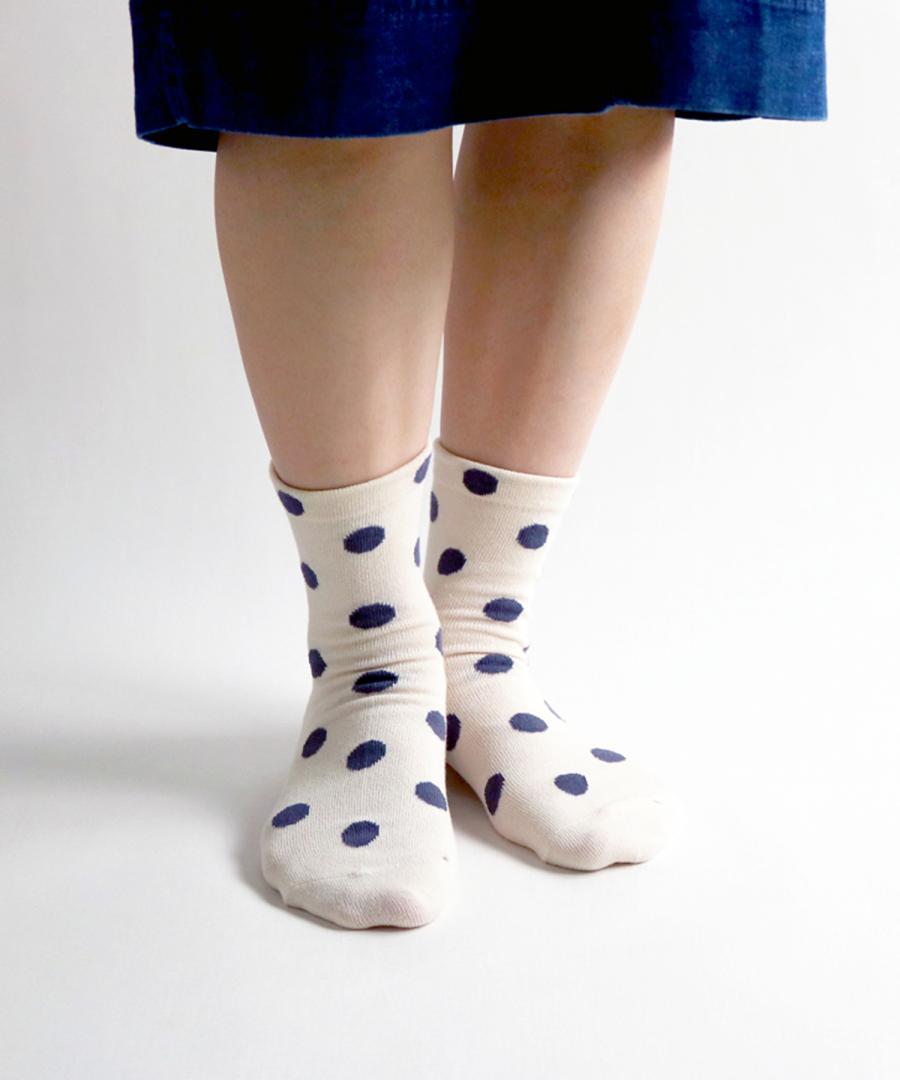 Stample Standard Dot Short Socks 3Pairs/Stample波点短袜 3双装 13-18cm 1-6yrs